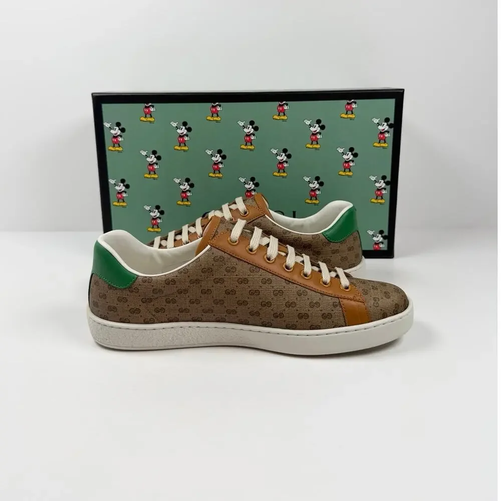 Size 8US - Gucci Ace x Disney Mickey NEW
